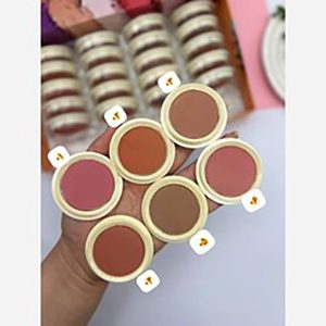 رژگونه  6 رنگ کاریکاتور